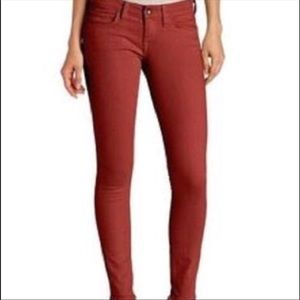 Lucky Brand Jeans Charlie skinny in Canyons Red